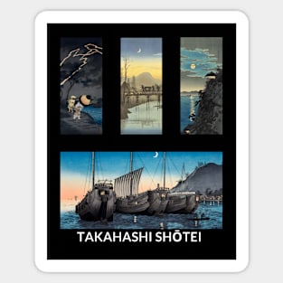 Four prints by Takahashi Shotei Sticker